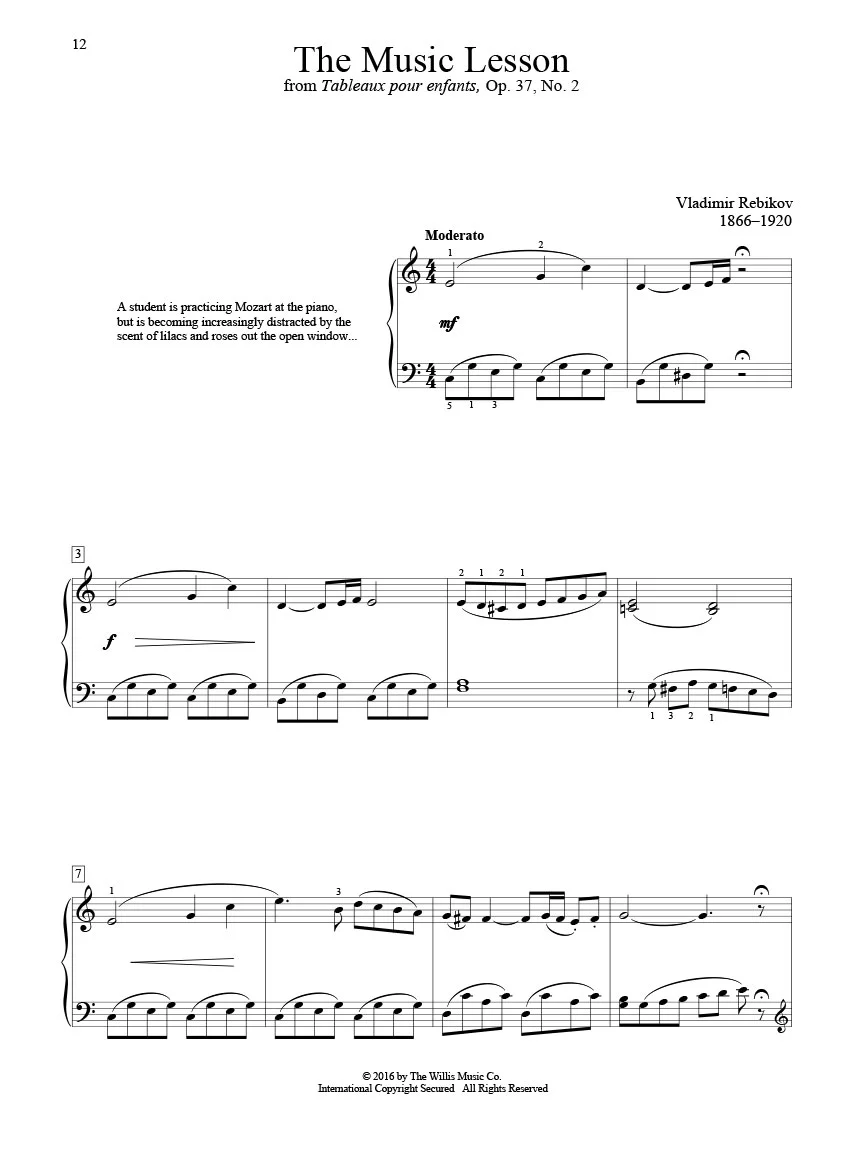 Thompson Classical Piano Solos - Fourth Grade Thompson Modern Course - Image 4