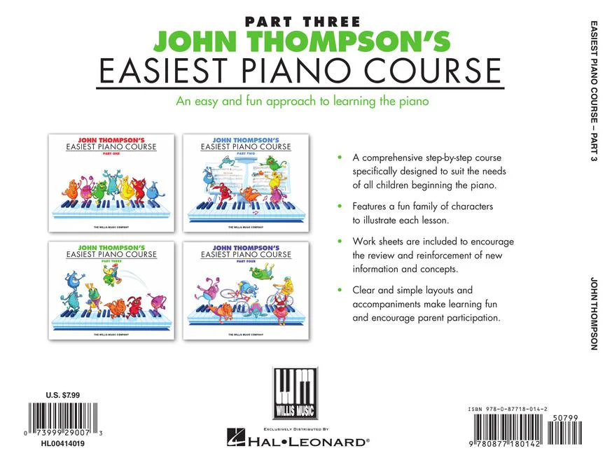Thompson's Easiest Piano Course Part 3 – Book Only - Image 8