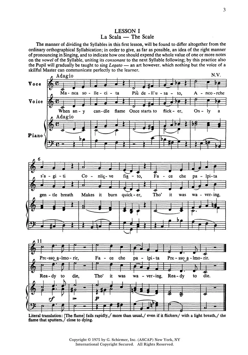 Vaccai Practical Method Of Italian Singing For Soprano Or Tenor - Book/accompaniment audio - Image 7