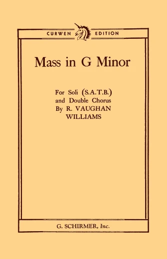 Vaughan Williams: Mass in G Minor