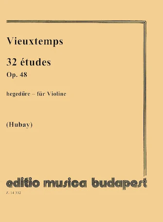 Vieuxtemps Thirty-Two Exercises, Op. 48 - Volumes 1-4