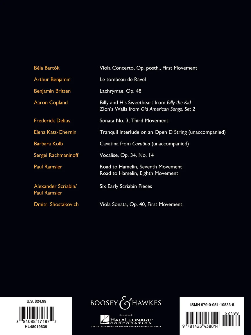Boosey & Hawkes Viola Anthology, The - Image 2