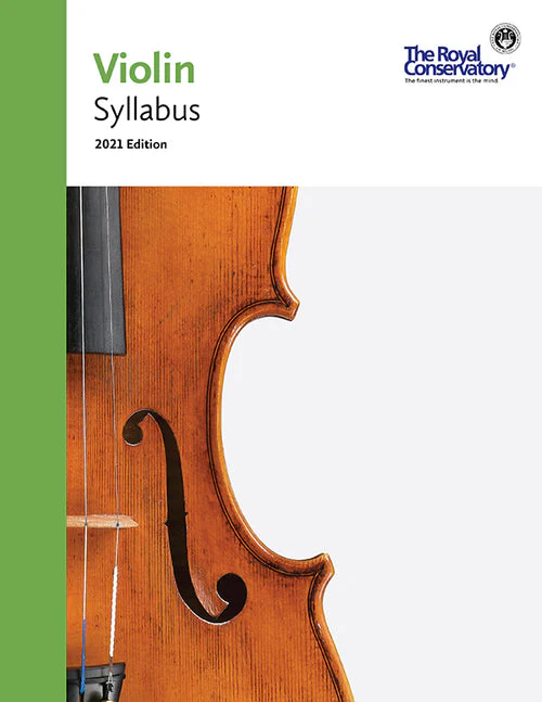 Violin Syllabus, 2021 Edition