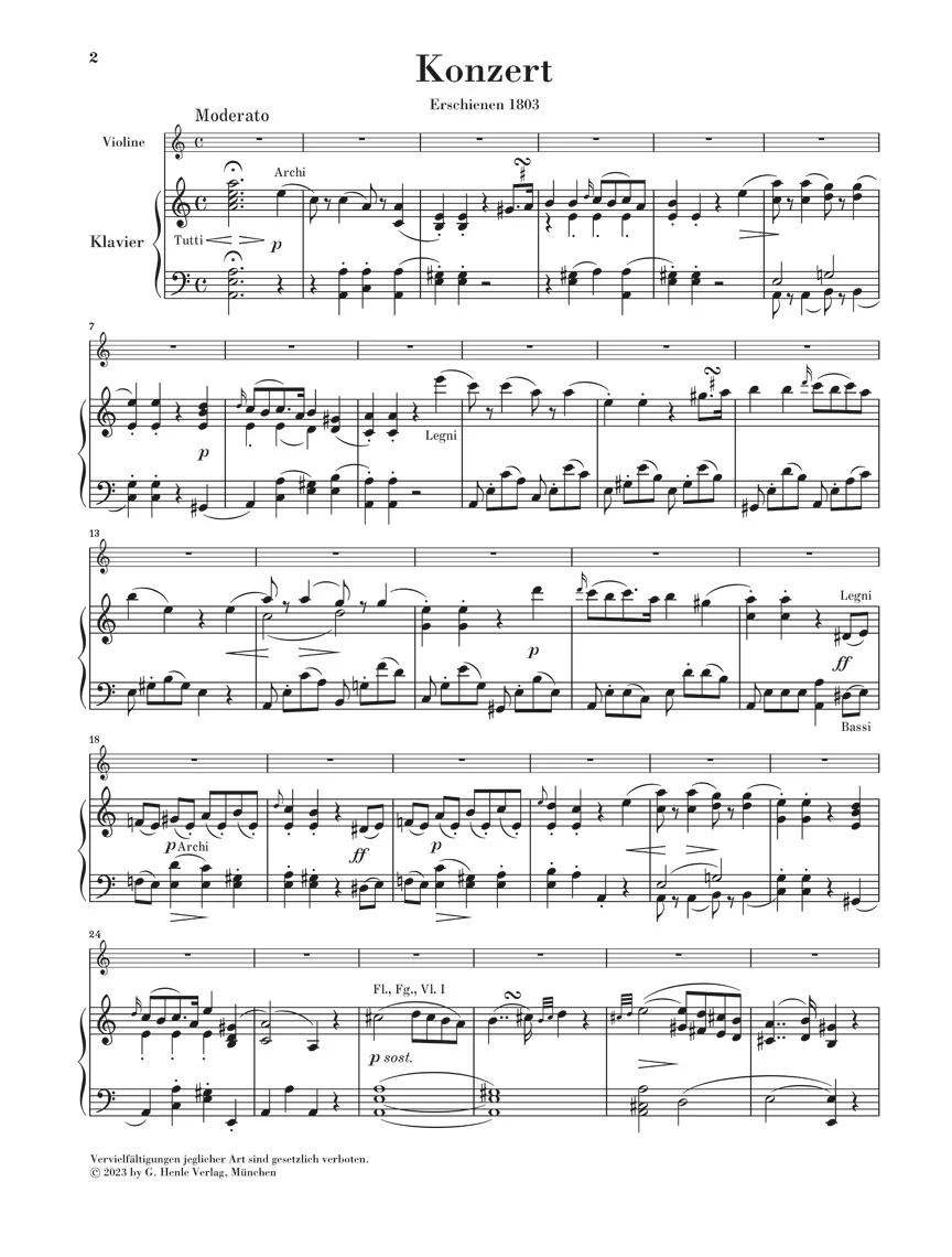 Viotti: Violin Concerto No. 22 a minor - Image 2