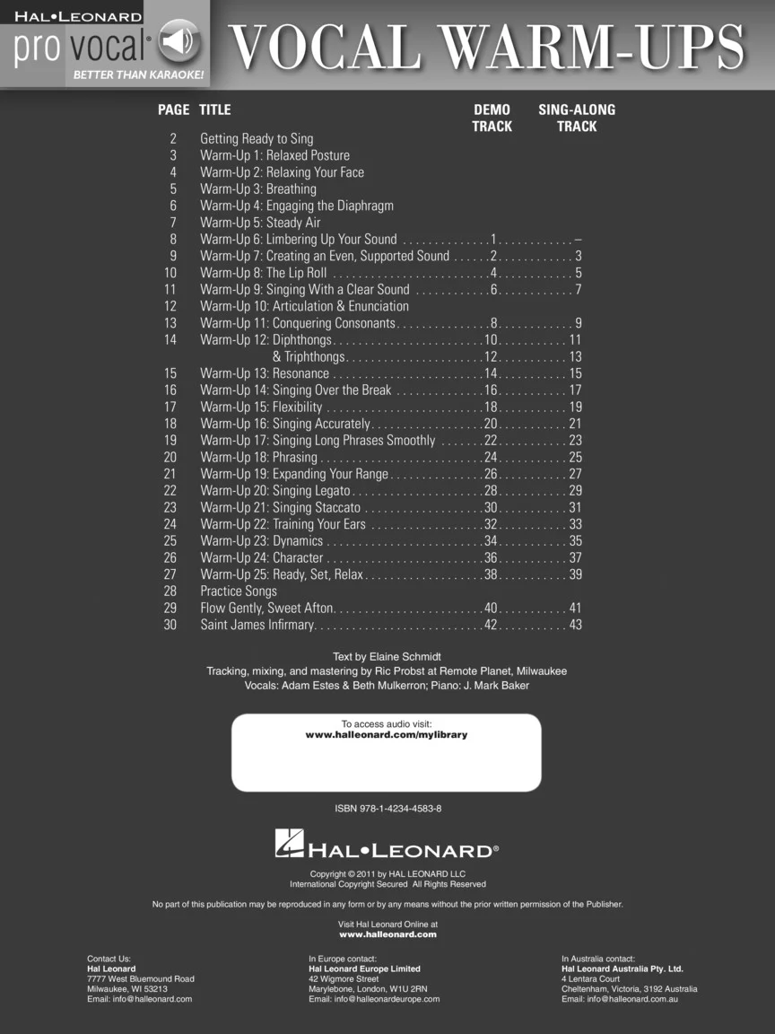 Vocal Warm-Ups - Pro Vocal Series - Image 2