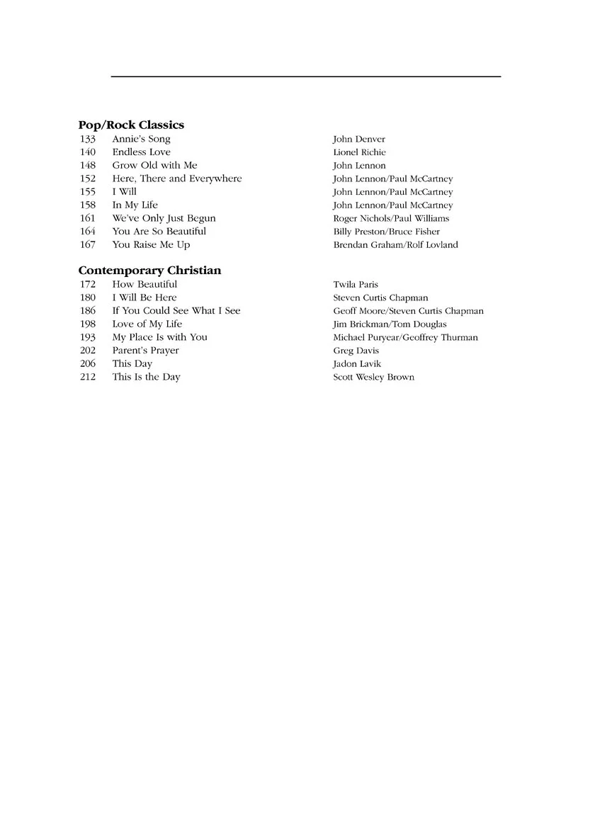 Wedding Collection Low Voice - The Vocal Library - Image 4