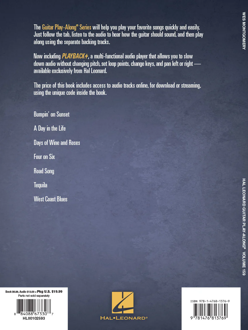 Montgomery, Wes - Guitar Play-Along Vol. 159 - Image 5